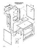EXTERNAL, LIT/OPTIONAL Diagram and Parts List for SGP335XW1  Roper Range