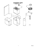 ACCESSORY Diagram and Parts List for 4KUCC151T4  KitchenAid Trash Compactor