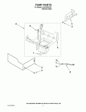 PUMP PARTS Diagram and Parts List for KUIC18NNXS0  KitchenAid Ice Maker
