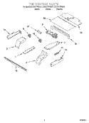 Part Location Diagram of 4455622 Whirlpool HARNS-WIRE