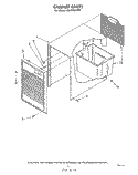 SECTION Diagram and Parts List for AD0482XP0  Whirlpool Dehumidifier