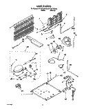 UNIT, LIT/OPTIONAL Diagram and Parts List for ET18HTXDN03  Whirlpool Refrigerator