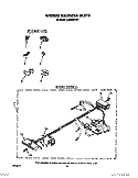 WIRING HARNESS Diagram and Parts List for LA5580XTG1  Whirlpool Washer