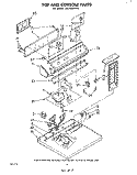 SECTION Diagram and Parts List for LE5780XKW0  Whirlpool Dryer