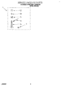 MISCELLANEOUS, LIT/OPTIONAL Diagram and Parts List for LPR4231AW0  Whirlpool Washer