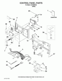 Part Location Diagram of 8019P013- Whirlpool CLIP, NYLON
