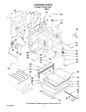 Part Location Diagram of 8026P084-60 Whirlpool USE WPL 74010816