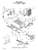 UNIT PARTS Diagram and Parts List for GSC25C5EYB02  Whirlpool Refrigerator