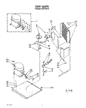 UNIT, LITERATURE Diagram and Parts List for EC5150WV0  Whirlpool Ice Maker