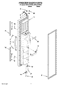 Part Location Diagram of L2263883W Whirlpool DOR-FIP White