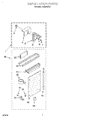 INSTALLATION Diagram and Parts List for ACM052XG0  Whirlpool Air Conditioner