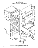LINER , LIT/OPTIONAL Diagram and Parts List for EL15CCXMWR2  Whirlpool Refrigerator