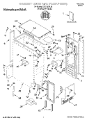 CABINET LINER AND DOOR, LIT/OPTIONAL Diagram and Parts List for KUIS155HLS0  KitchenAid Ice Maker