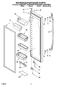 Part Location Diagram of L2223248W Whirlpool DOR-FIP White