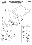 Part Location Diagram of 8530063 Whirlpool Use & Care Guide