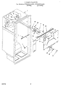 LINER Diagram and Parts List for ET20NKXAW01  Whirlpool Refrigerator