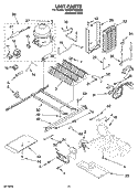 Part Location Diagram of 2187932 Whirlpool HARNS-WIRE