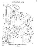 Part Location Diagram of 311545 Whirlpool Light, Indicator (250V) (sold individually, 7 recommended)