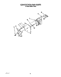 CONVECTION FAN Diagram and Parts List for KEBS177XWH0  KitchenAid Wall Oven