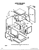 Part Location Diagram of 3181759 Whirlpool Baffle, Control Back