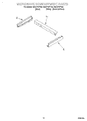 MICROWAVE COMPARTMENT Diagram and Parts List for GMC275PDQ5  Whirlpool Microwave Oven Combo