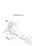 ICE CONTAINER Diagram and Parts List for ARG490  Whirlpool Refrigerator