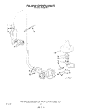 FILL AND OVERFILL Diagram and Parts List for KUDB210S1  KitchenAid Dishwasher