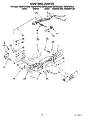 CONTROL PARTS Diagram and Parts List for GS6SHEXNT04  Whirlpool Refrigerator