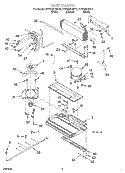 UNIT Diagram and Parts List for KTRS25KGBL3  KitchenAid Refrigerator