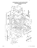 BODY Diagram and Parts List for B6757^0  Roper Range
