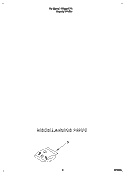 MISCELLANEOUS Diagram and Parts List for DU9450XY2  Whirlpool Dishwasher