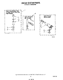 WATER SYSTEM Diagram and Parts List for GLA5580XSW0  Whirlpool Washer