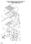 Part Location Diagram of 2160634 Whirlpool CHUTE