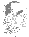 UNIT Diagram and Parts List for ET16JMXRWR2  Whirlpool Refrigerator