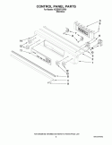 Part Location Diagram of W10246107 Whirlpool Control Knob - Right Front