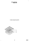 OVEN RACK, LITERATURE Diagram and Parts List for SF367PEYQ6  Whirlpool Range