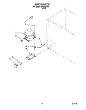 SECTION Diagram and Parts List for TCF1510DW00  Whirlpool Freezer