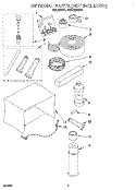 OPTIONAL Diagram and Parts List for 3XACM09DD3  Whirlpool Air Conditioner