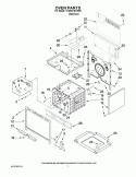 OVEN PARTS Diagram and Parts List for YKDRU767VS00  KitchenAid Range
