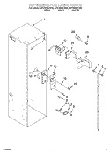 REFRIGERATOR LINER Diagram and Parts List for KSSS48MHT00  KitchenAid Refrigerator