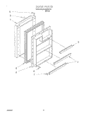 DOOR Diagram and Parts List for ML03CCXHW  Whirlpool Refrigerator