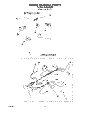 Part Location Diagram of 3359862 Whirlpool Harness, Wiring (For Detail See Wiring Harness Parts Page.) Also See Clips.