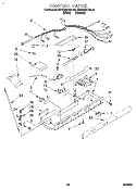 CONTROL, LIT/OPTIONAL Diagram and Parts List for KSRS25FBWH01  KitchenAid Refrigerator