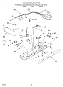 CONTROL, OPTIONAL Diagram and Parts List for KSRS22FGBT04  KitchenAid Refrigerator