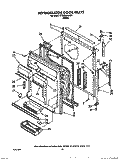 REFRIGERATOR Diagram and Parts List for ET22RKXYW00  Whirlpool Refrigerator
