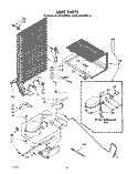 Part Location Diagram of 946307 Whirlpool HEAT EXCHANGER