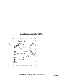 MISCELLANEOUS Diagram and Parts List for LA5705XTW2  Whirlpool Washer