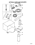 OPTIONAL Diagram and Parts List for ACQ102RZ0  Whirlpool Air Conditioner