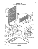 Part Location Diagram of 943313 Whirlpool heat exchanger