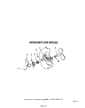 DETERGENT CUP Diagram and Parts List for 8577L00  Roper Dishwasher
